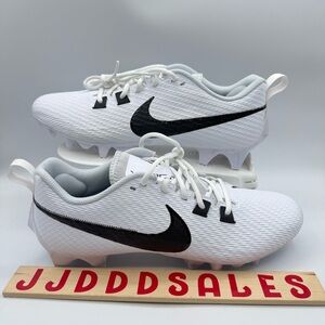Nike Vapor Edge Speed 2 PE Football Cleats White Black FZ4264-100 Men's Sz 10.5